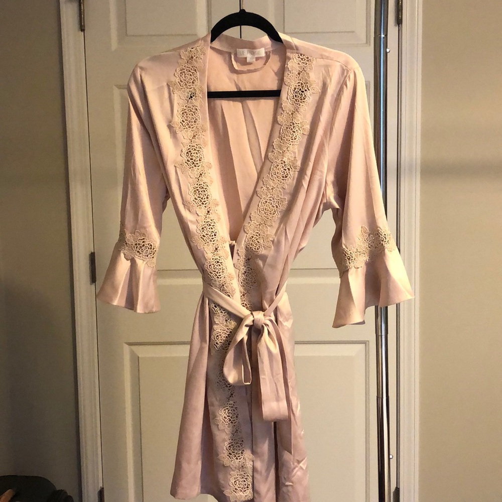 Soft pink/ Blush Robe